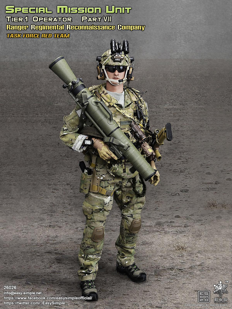 Figurine Easy&Simple Es26037 1/6 SMU Ranger - Occasion, Soldat Collection