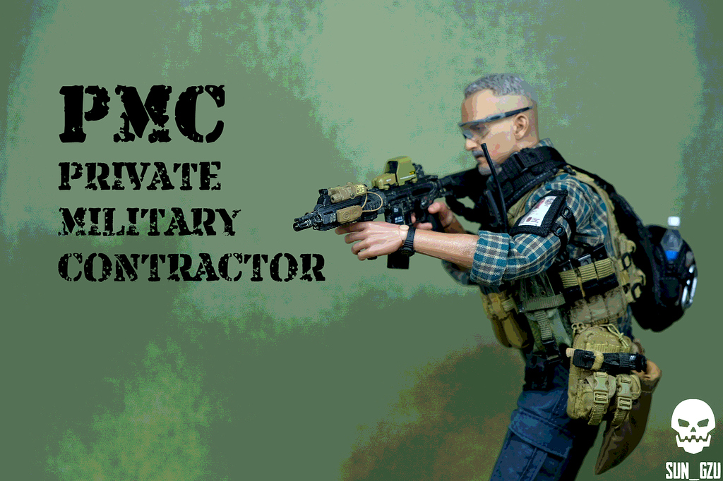 Easy Simple PMC Private Military Contractor Field Recce 1/6