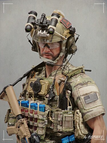 OSO1030 - DEVGRU - Blue Squadron - Training 2021 - Kitbashes