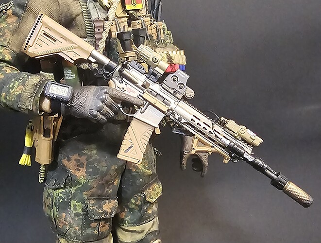 Another ;) German KSK with G95k: circa 2022 - Kitbashes - Armed