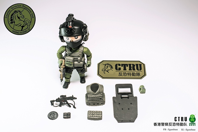 FigureBase TRICKYMAN TM009 + ジオラマ A+B Trickyman Figurebase Figures - General Discussion - Armed