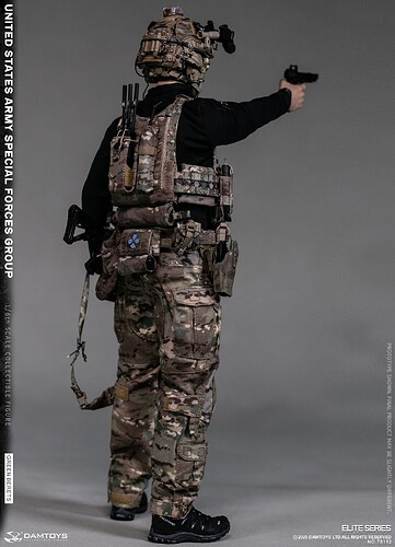 DAMTOYS 78112 United States Army Special Forces Group (Green