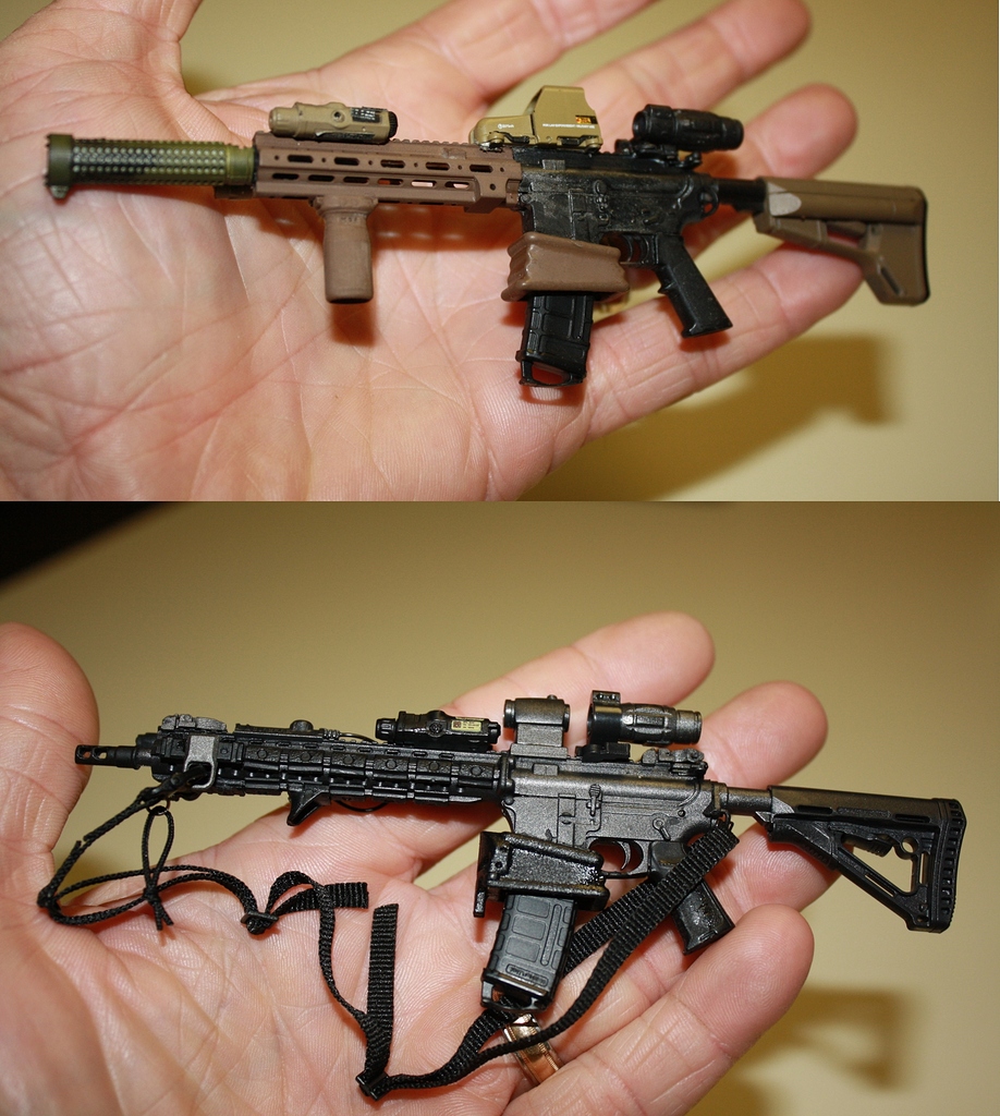 1/6 scale Arredondo AR Magwell - Instructions Not Included - Armed