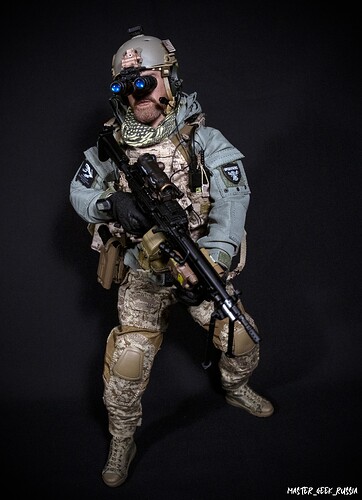 US NAVY SEAL Operator. Kitbash. - Kitbashes - Armed Figures