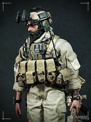OSO1011 - DEVGRU - Blue Squadron - Never Give Up - Kitbashes
