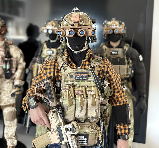 個人装備 forward observations group fog NFAS Forward Observations Group 1 - Kitbashes - Armed Figures