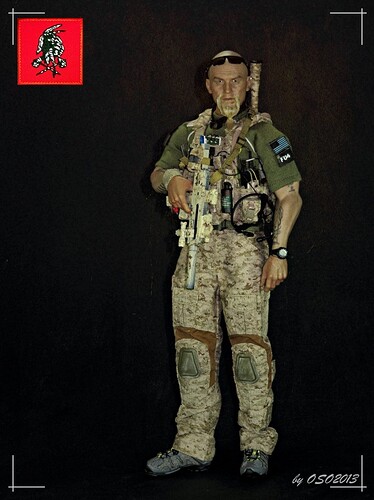 OSO1008 - DEVGRU - Red Squadron - Kitbashes - Armed Figures