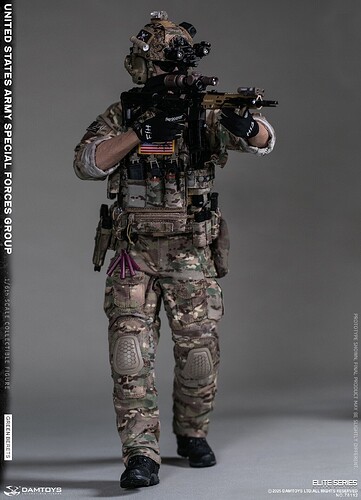 DAMTOYS 78112 United States Army Special Forces Group (Green