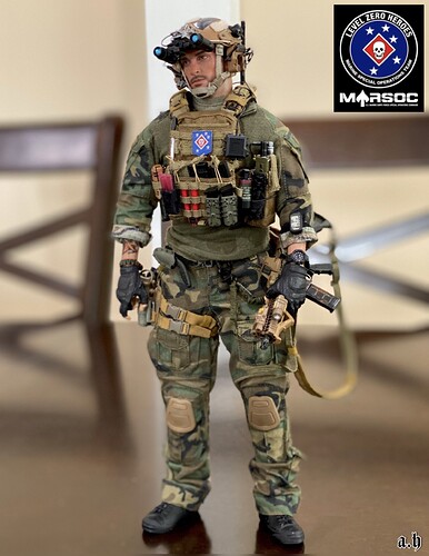 Marine Raiders MARSOC - Kitbashes - Armed Figures