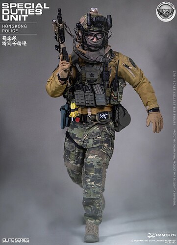 DAMTOYS 78113 Hongkong Police Special Duties Unit (SDU) - New