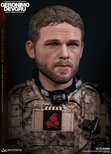 DAMTOYS 78107 DEVGRU Operation Neptune Spear “GERONIMO” MK46 MOD1