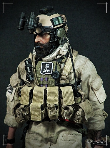 OSO1011 - DEVGRU - Blue Squadron - Never Give Up - Kitbashes