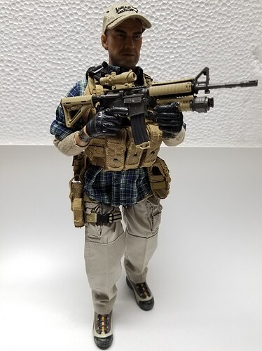 PMC type operator. Playhouse PMC A and B, VBSS. CR02 - Kitbashes