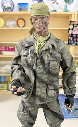 MACV SOG (late 1969 -1970 onwards) - Kitbashes - Armed Figures