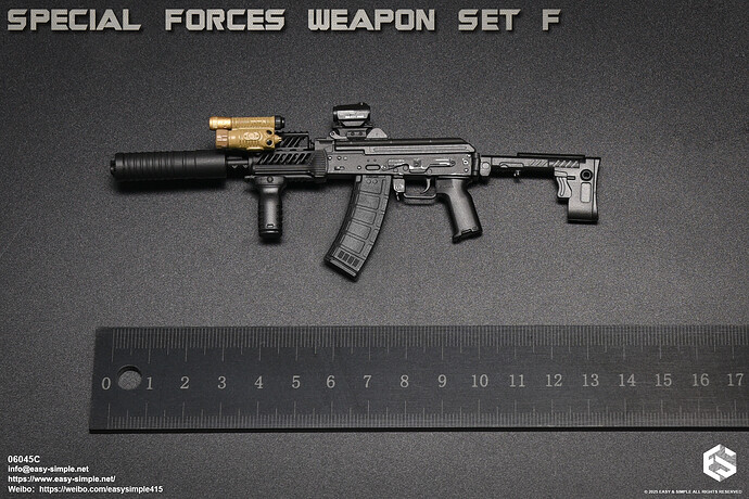 Easy & Simple 06045 Special Forces Weapon Set F - New