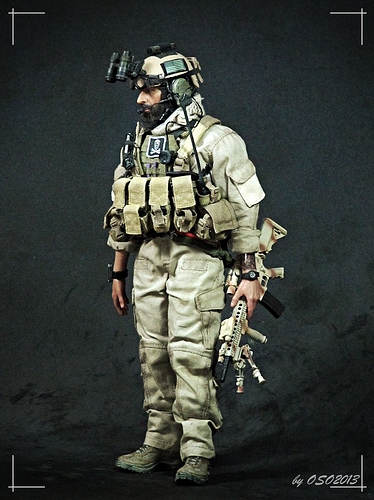 OSO1011 - DEVGRU - Blue Squadron - Never Give Up - Kitbashes