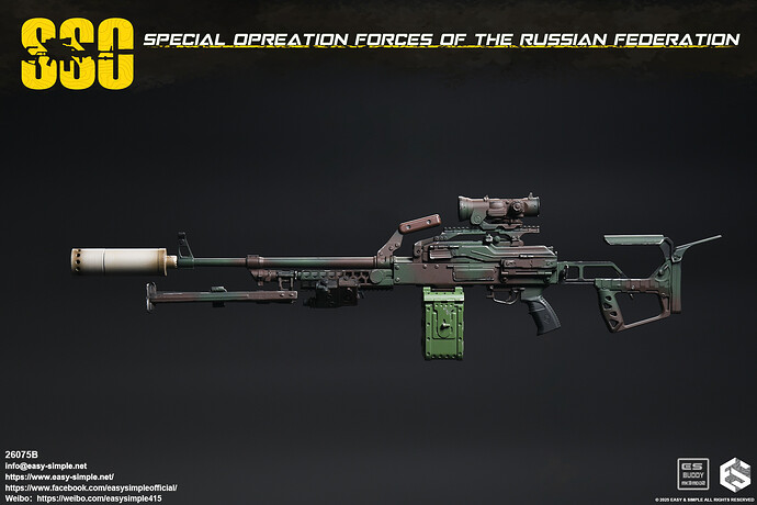 Easy & Simple 26075B Russian Special Operations Forces (SSO) - New