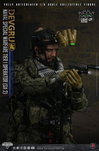 Soldier Story SS136 Naval Special Warfare Tier 1 Recon Sniper (GA