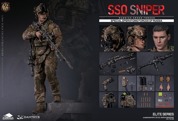 DAMTOYS X ARS ARMA 78108 Special Operations Forces of Russia (SSO