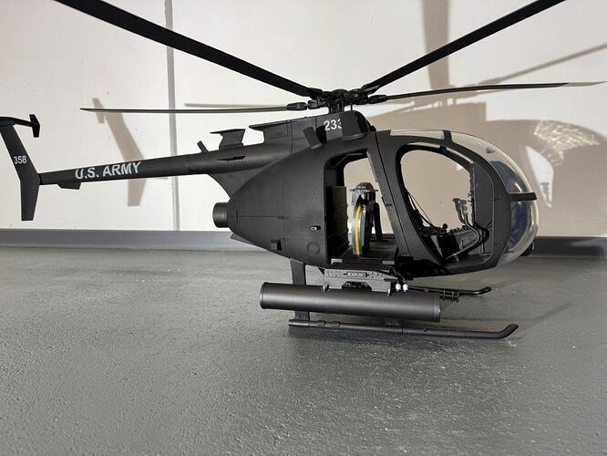 AH6 - Little Bird - Kitbashes - Armed Figures