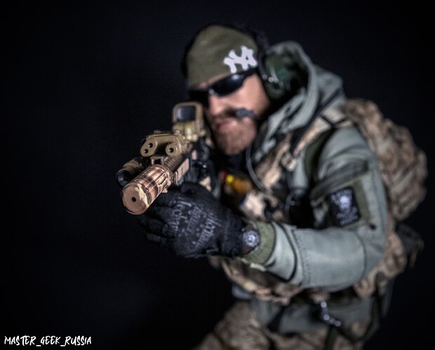 US NAVY SEAL Operator. Kitbash. - Kitbashes - Armed Figures