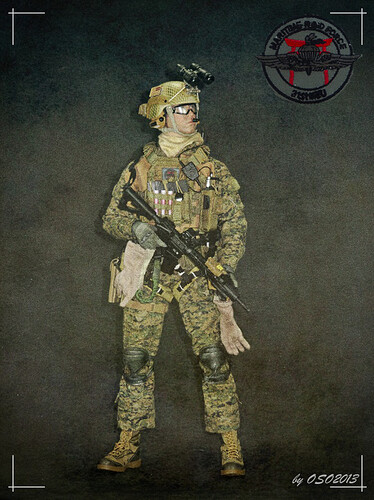 ミリタリー IWG Special Bear Service E&S 26026 SMU Part VII Ranger Regimental Reconnaissance