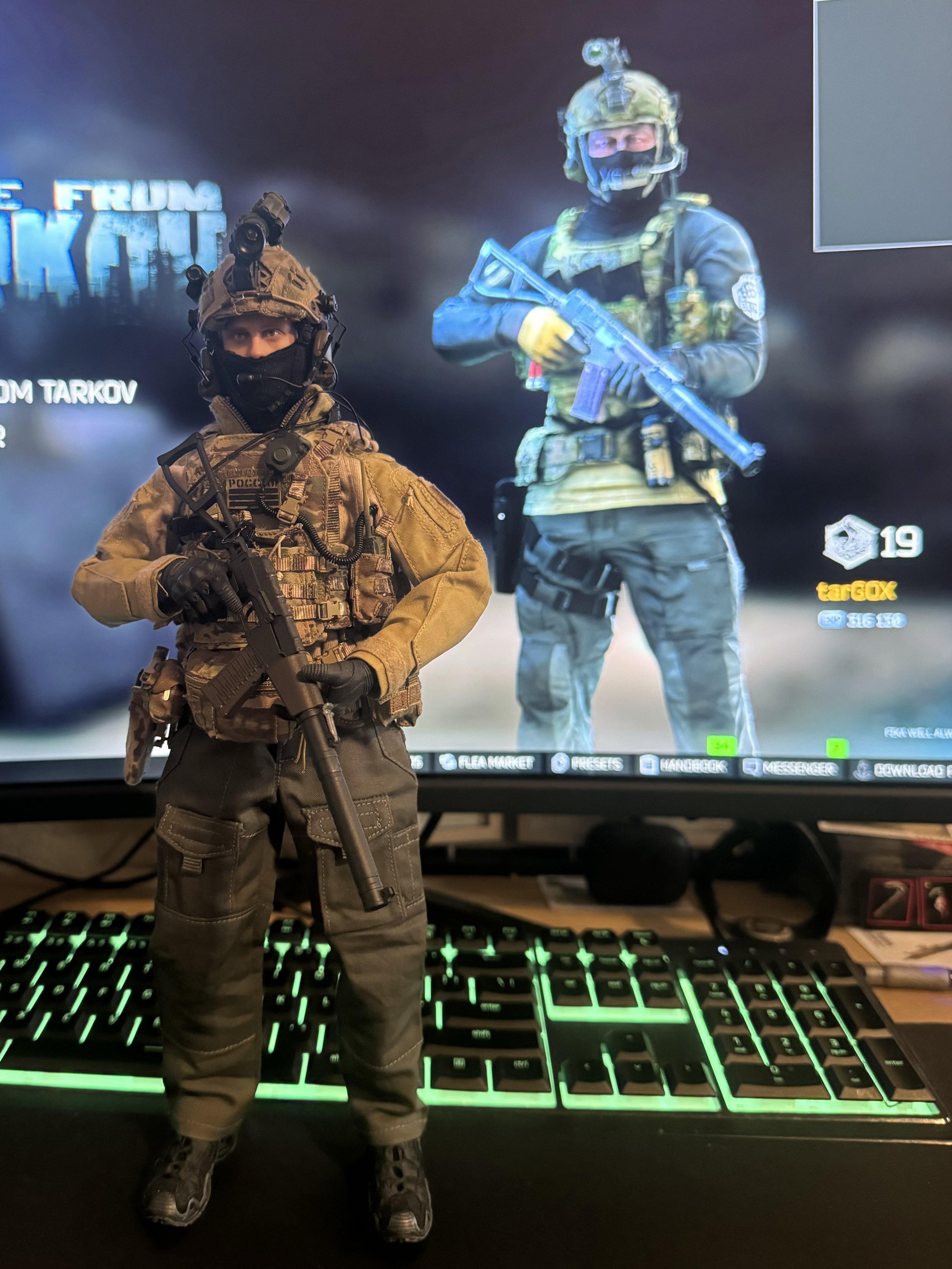 BEAR- Escape from Tarkov - Kitbashes - Armed Figures