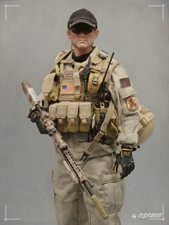 OSO1003 - DEVGRU - Gold Team - Iraq 2003 - Kitbashes - Armed Figures