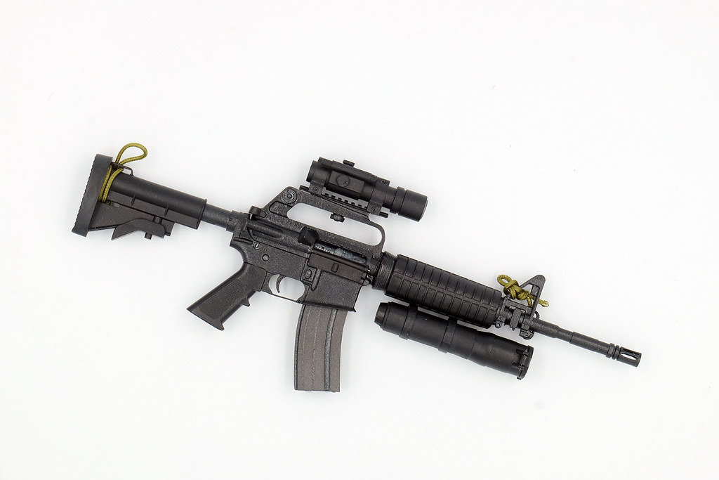 A couple of new custom old-school carry handle Colts - Kitbashes