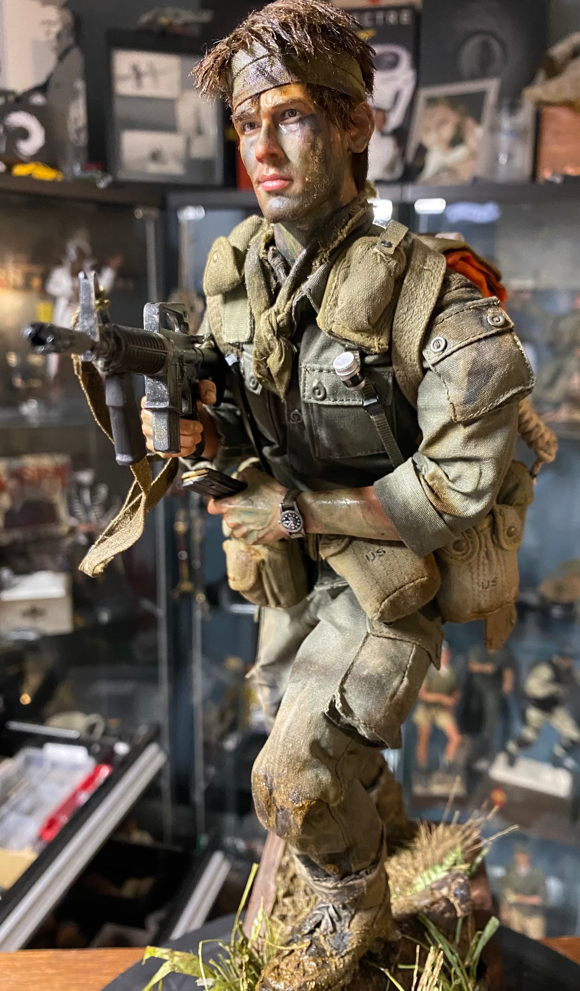 MACV SOG Cambodia - Kitbashes - Armed Figures