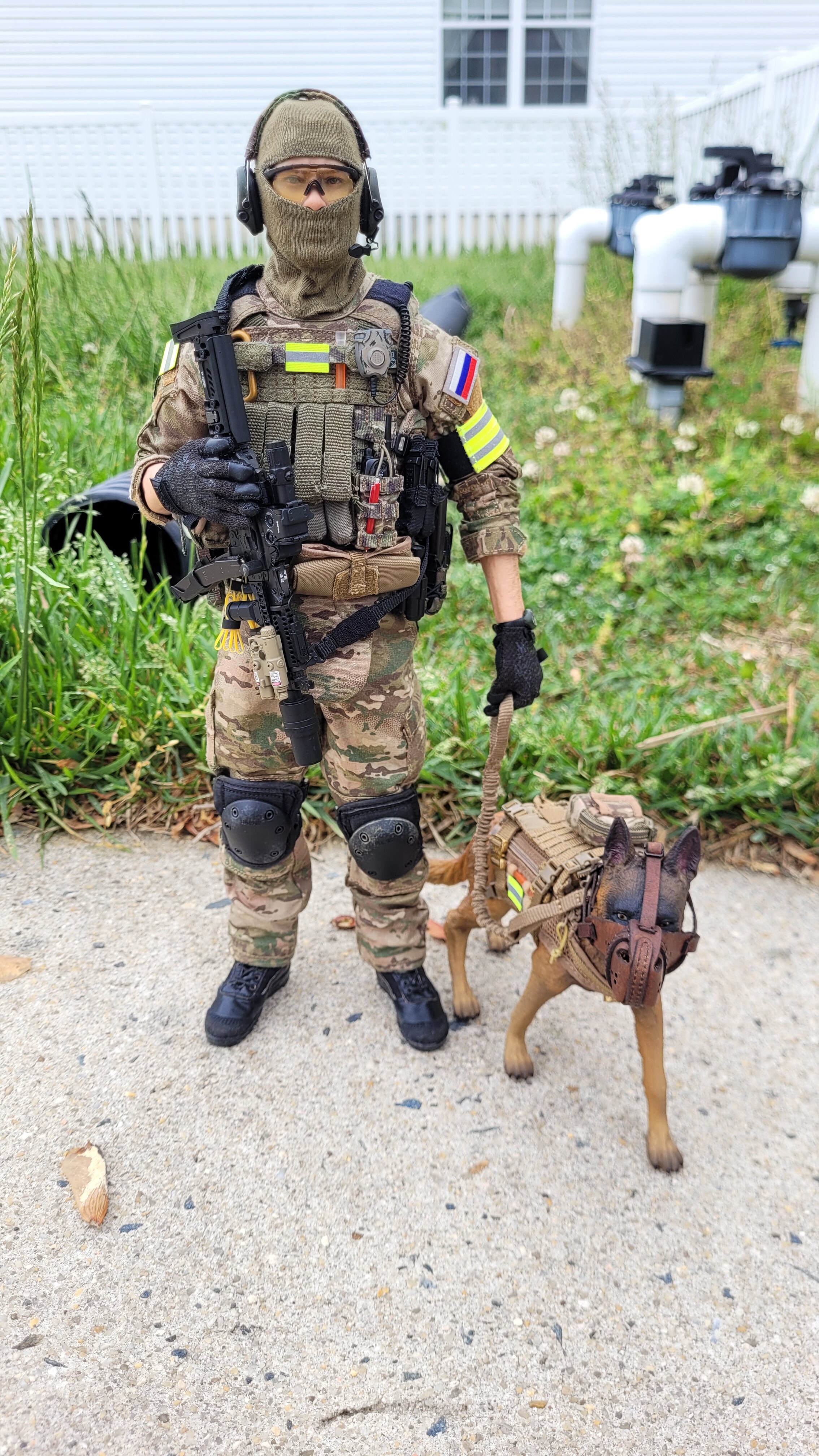 Directorate “A” of the FSB Special Purpose Center - K-9 Handler