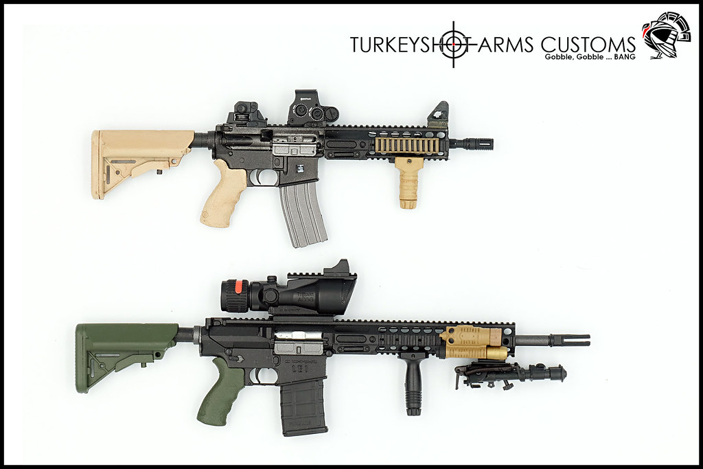Custom LMT Defense Monolithic Rail Platform (MRP) CQB M4 rifle