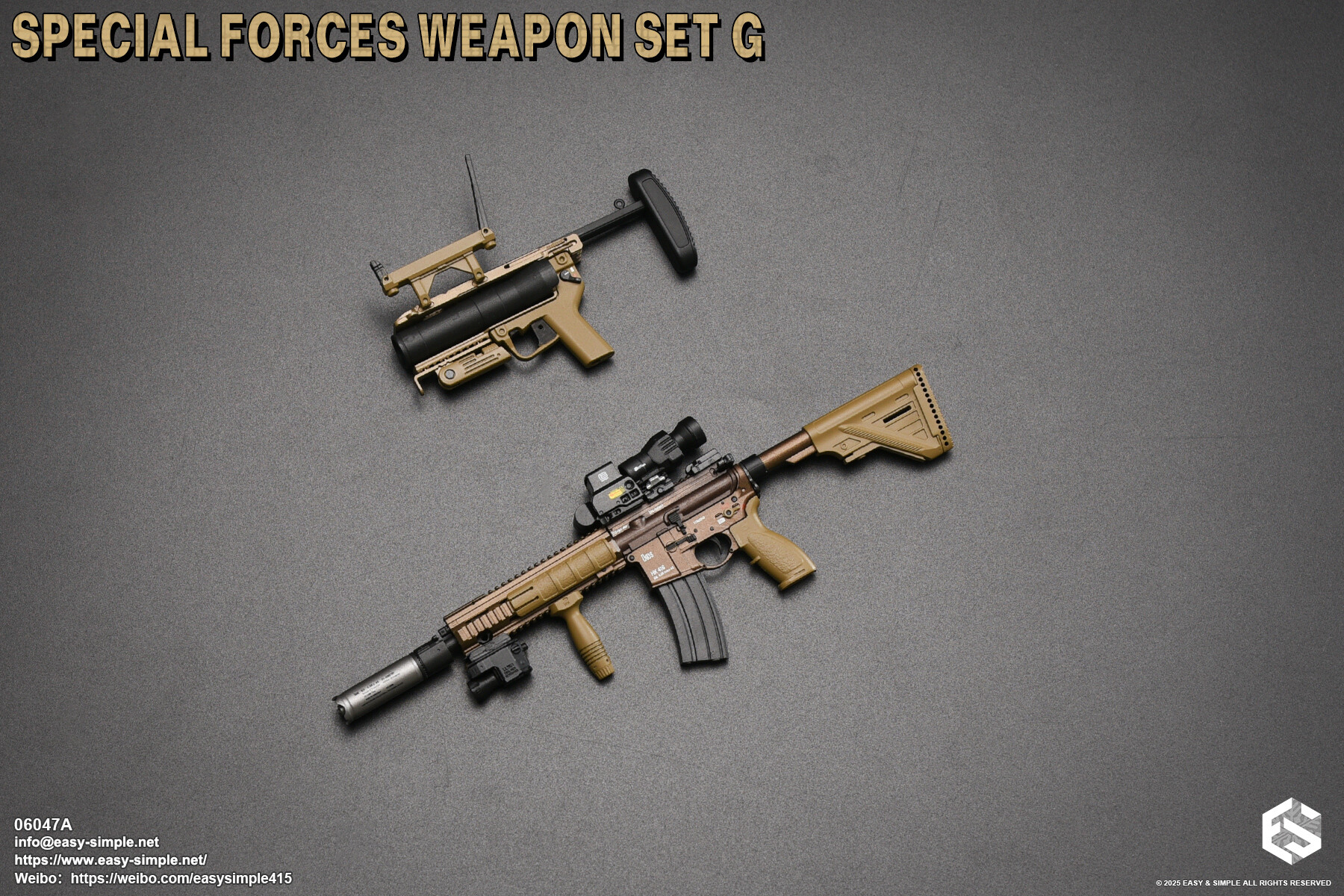 Easy & Simple 06047 Special Forces Weapon Set G - New Releases