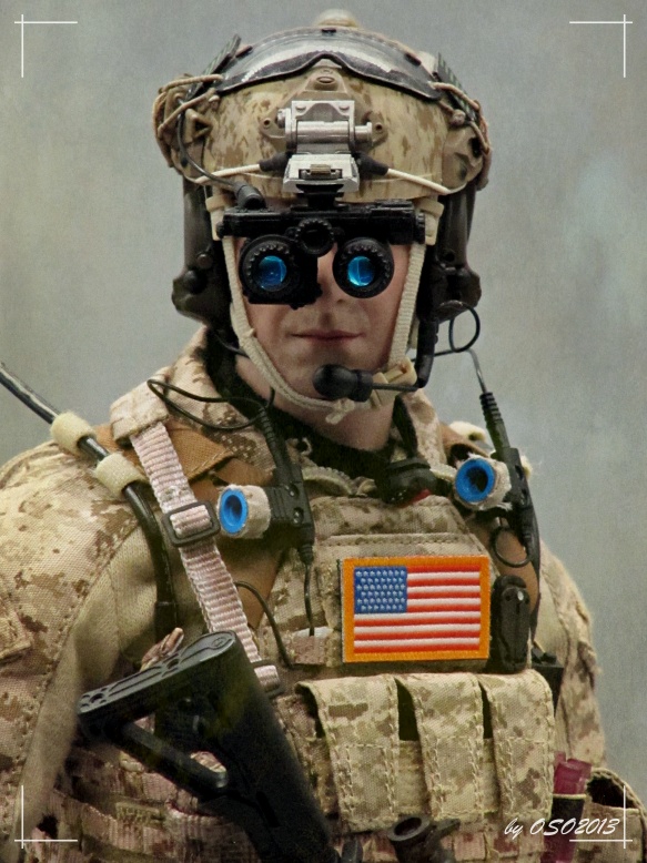 OSO1019 - DEVGRU - Blue Team - Somalia - Kitbashes - Armed Figures