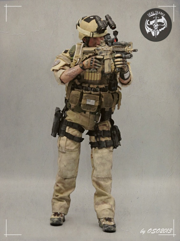 OSO2007 - SEAL Team 5 - Iraq - Kitbashes - Armed Figures