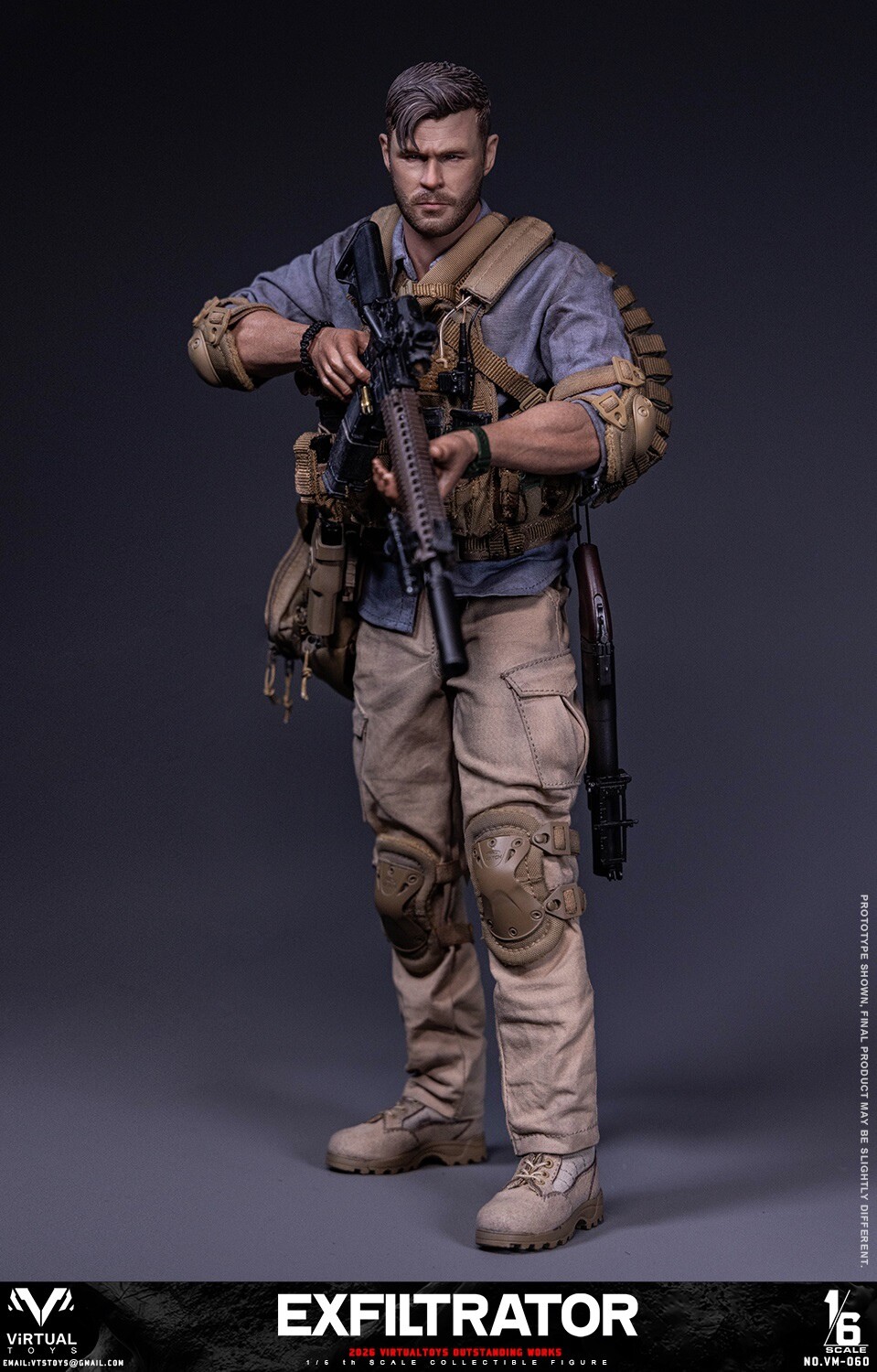 1/6 フィギュア サバイバルゲーム ミリタリー アクション フィギュア グッズ VTS Toys VM060 Exfiltrator - New Releases - Armed Figures