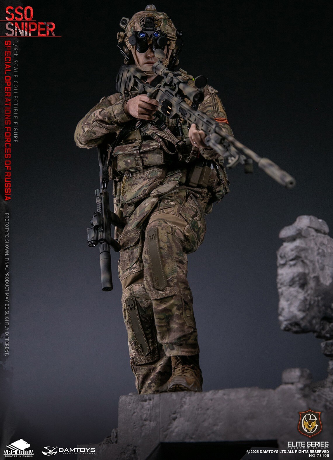 DAMTOYS X ARS ARMA 78108 Special Operations Forces of Russia (SSO