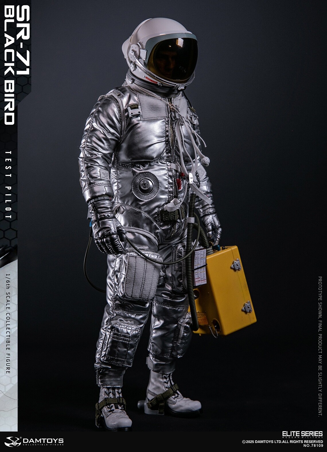 DAMTOYS 78109 SR-71 Black Bird Test Pilot - New Releases - Armed